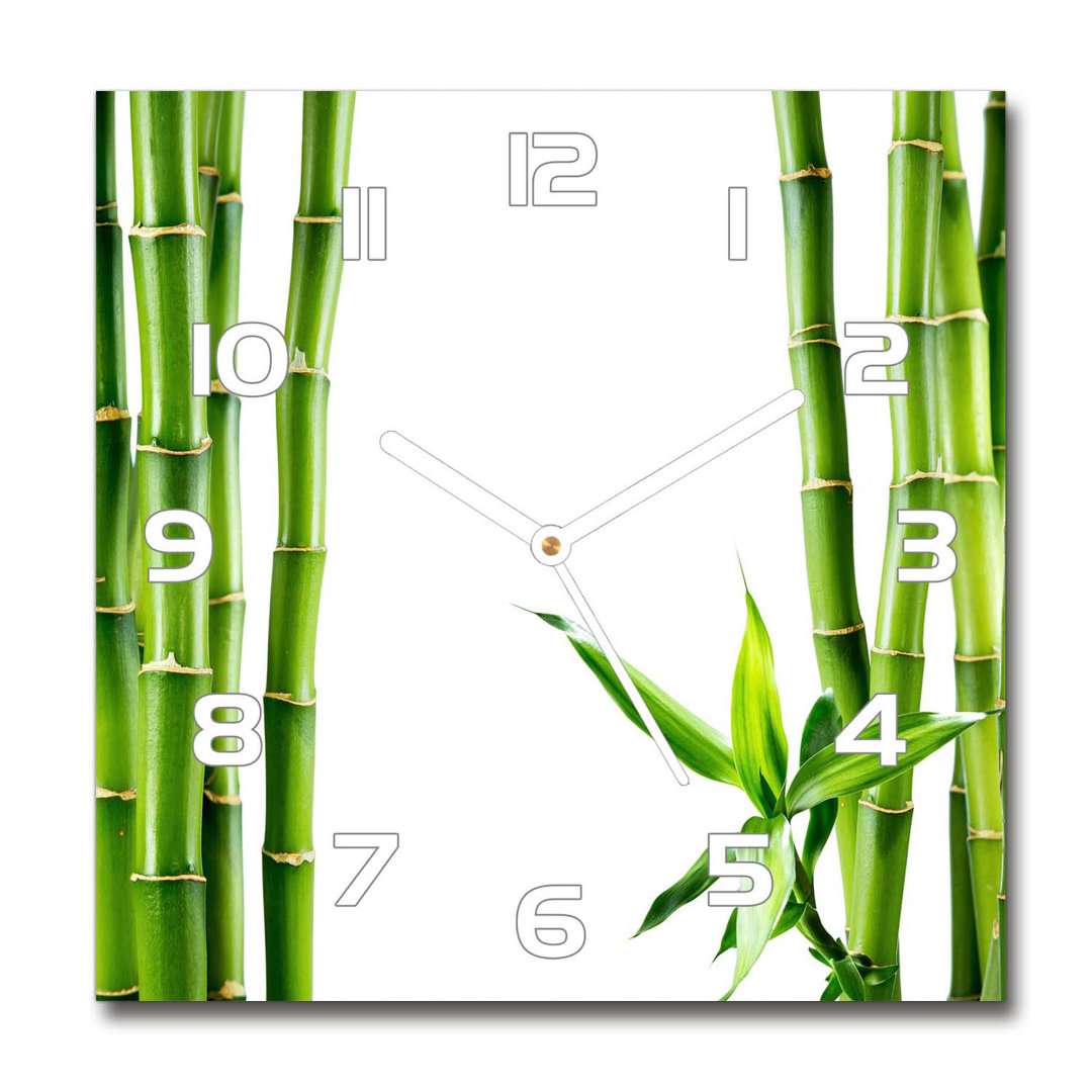 Analoge Wanduhr Bamboo 60 cm Geräuschlos