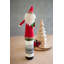  Bouchon de Noël de Noël avec chapeau de Noël bouclé 10,5 po H