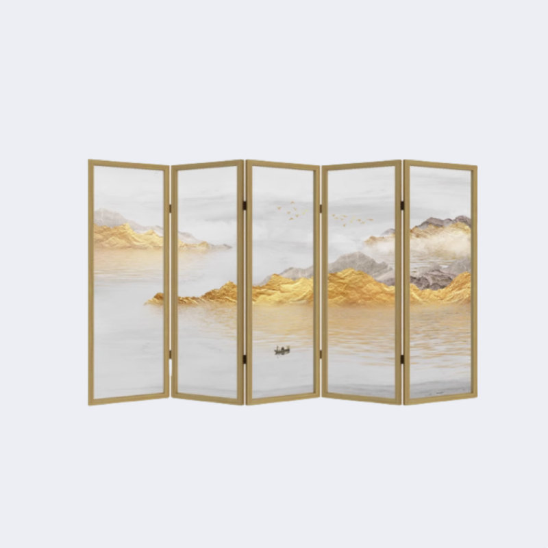 Jinshan Foldable Screen, 78.74" H x 118.11" W x 1.18" D