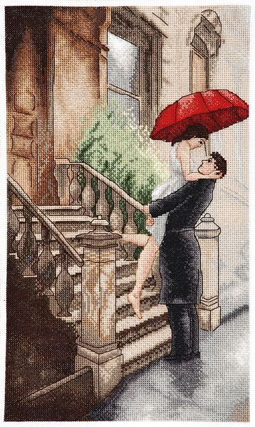 Trousse de point de croix comptée pour couple par Alisena 1218A