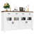 55.1" Nostrand 4 Door Accent Cabinet-909011736