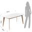 Blaine Solid Wood Base Dining Table