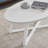 Elegant Wood Oval Coffee Table
