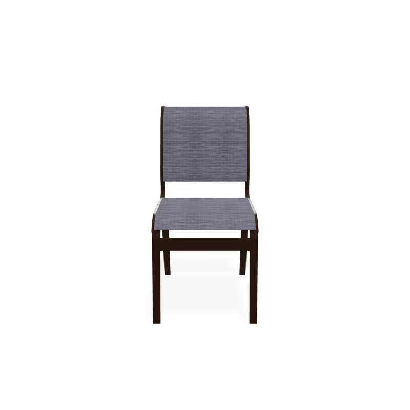 Chaise d'appoint de salle à manger Hiraku, Kona texturé, Brooks