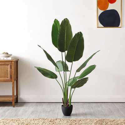 Fausse banane en feuilles de 63 po
