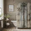 Snowy Silhouettes - Rideau de douche Premium-216790905