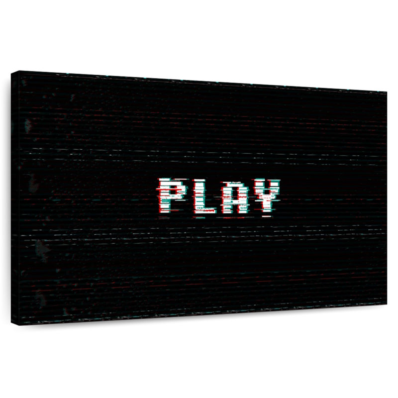Senne Play Typography, 8" H x 12" W