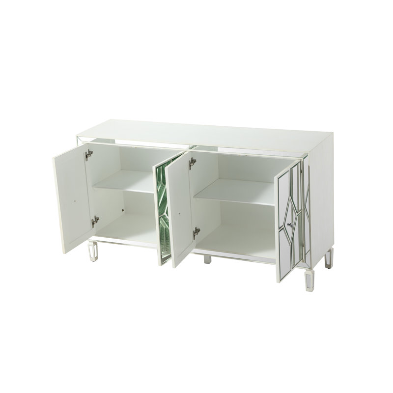 Bashaw Accent Cabinet, Antique White