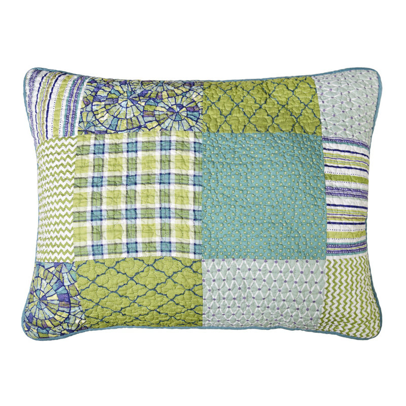 Riptide Patch Pillow Sham
