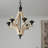 Suspended luminaire with adjustable chain