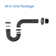Kibi Decorative P-trap