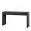 Console moderne noire à 4 tiroirs - 59,2 po avec rangement-1076250733
