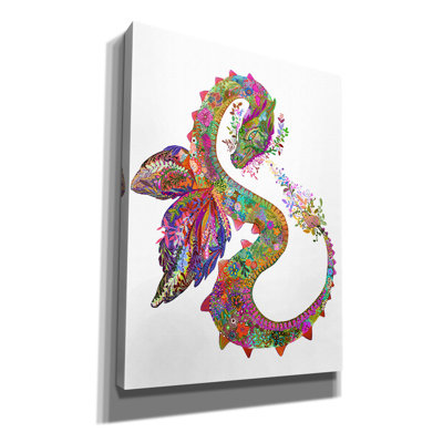 «Dragon2» par Noemi Ibarz, art mural sur toile
