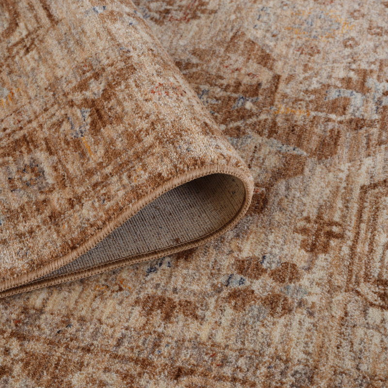 Tapis en polyester tissé à la machine Albany, Rectangle 7 pi 9 po x 9 pi 9 po