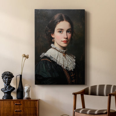 WOMEN Series CXCV  -Premium Gallery Wrapped Canvas -Ready to Hang