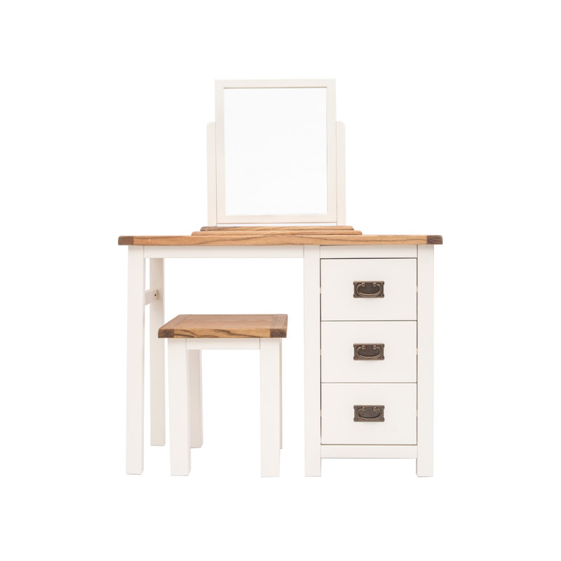 Abeale Dressing Table with Mirror