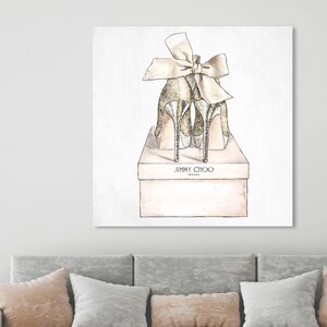 Fashion and Glam Romantic Pair Square - Graphic Art