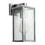 Brushed 24cm H Outdoor Wall Lantern