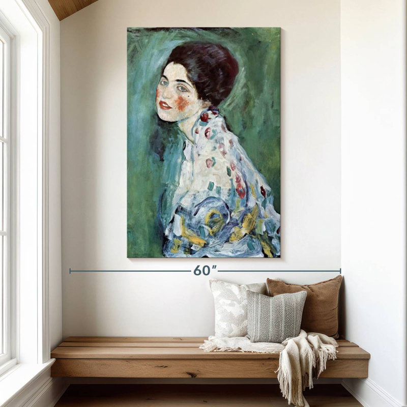 Leisha Portrait of a Lady 1916-1917, H 51 po x l 34 po