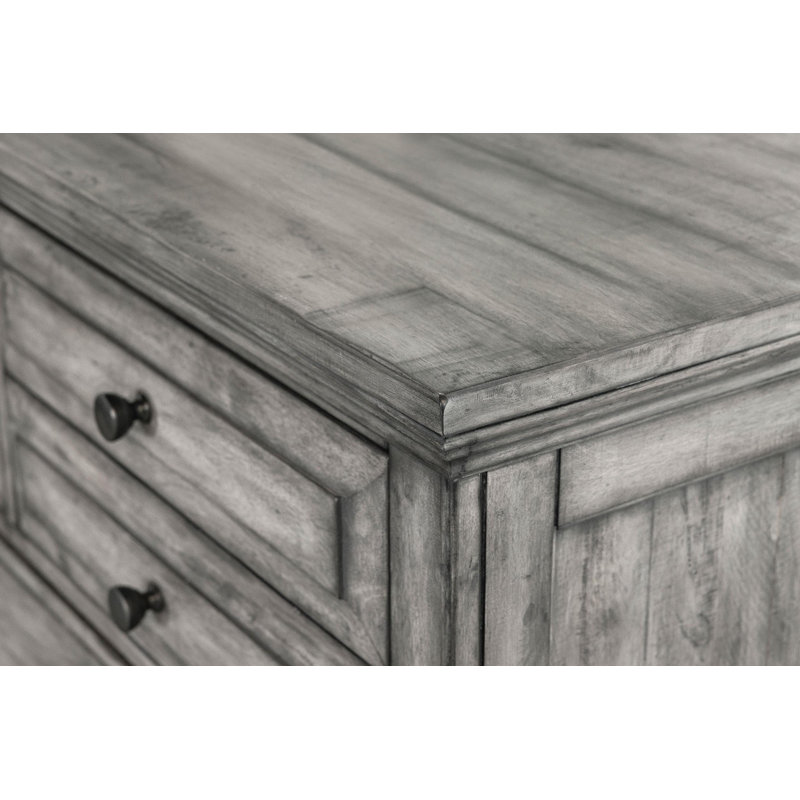 Miroir de commode Damarrea, Gris