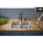 McAllister 32'' L Stainless Steel Double Basin Kitchen Sink