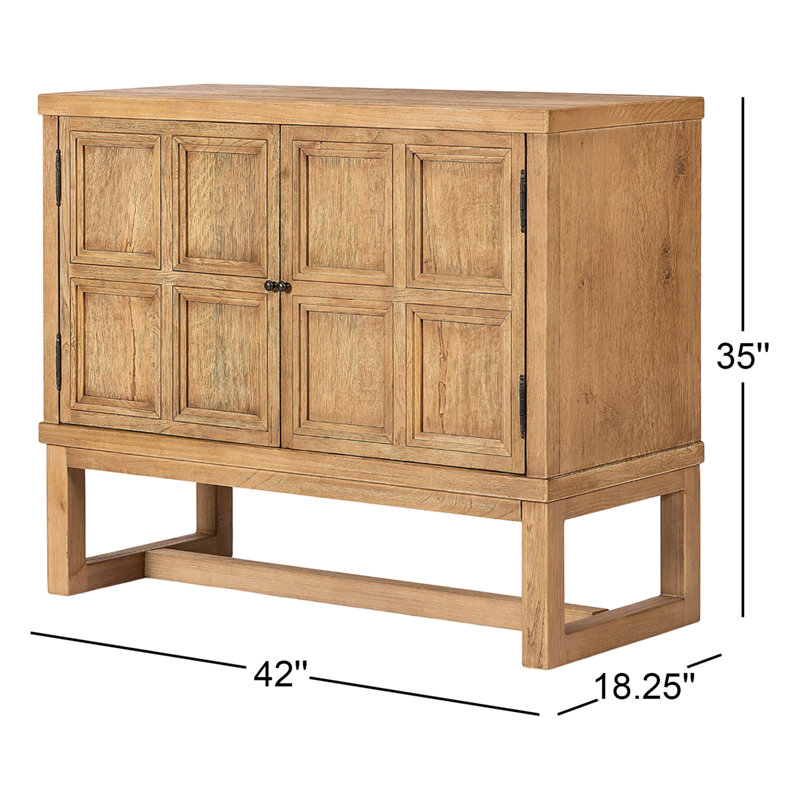 Tamara Solid Wood Accent Cabinet