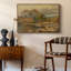 «Vintage Landscape», impression sur toile flottante-96191324-96191325