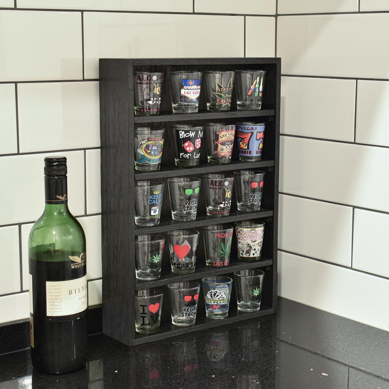 Newview 5 Piece Wood Cube Shelf