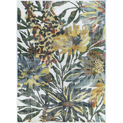 Tapis oriental vert Haddon