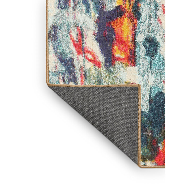 Abstract Indoor Rug, Rectangle 5' x 7'