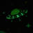 2 in 1 Kids Sofa Chair, Toddler Couch with Glow in The Dark Cosmic Patten