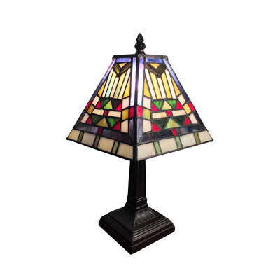 Alaina tiffany 12" lampe de table