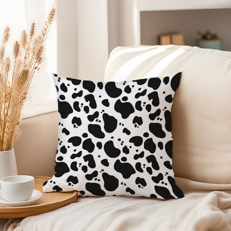 Animals Animal Prints Pattern Pillow Cover, 16"H x 16"W