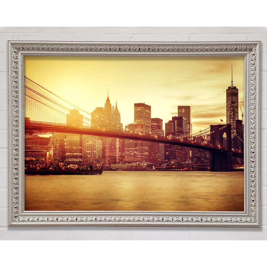 Brooklyn Bridge Splendour - Druck