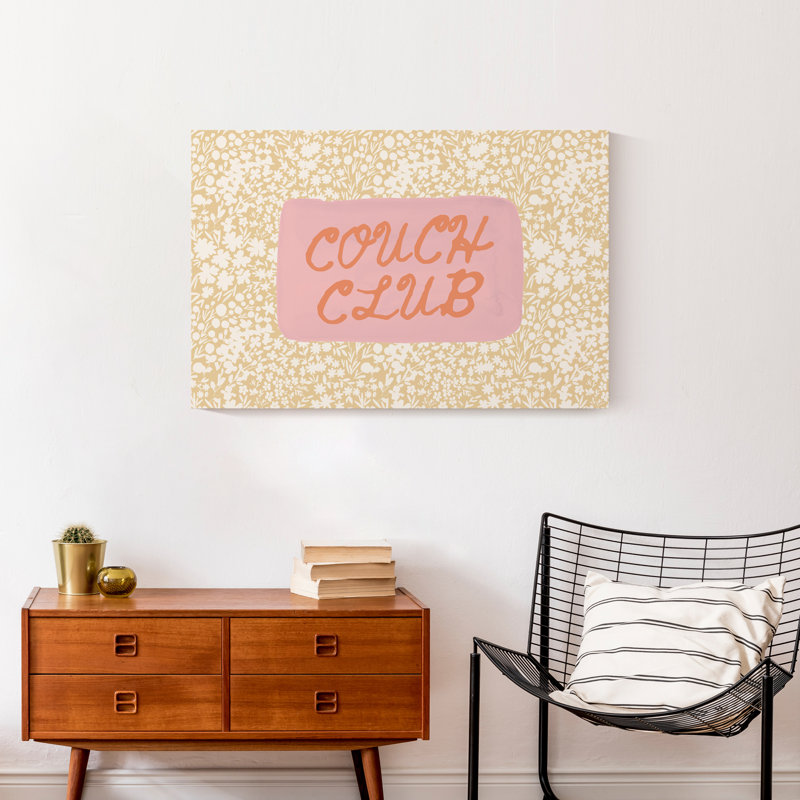 Art mural sur toile 30 x 20 Couch Club