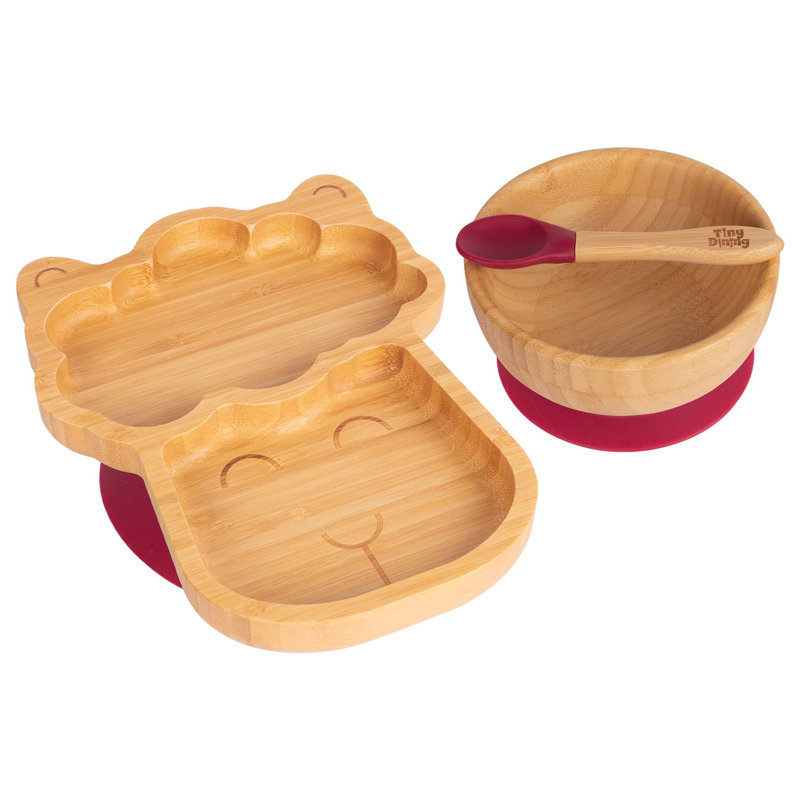 Piece Dinnerware Set, Red