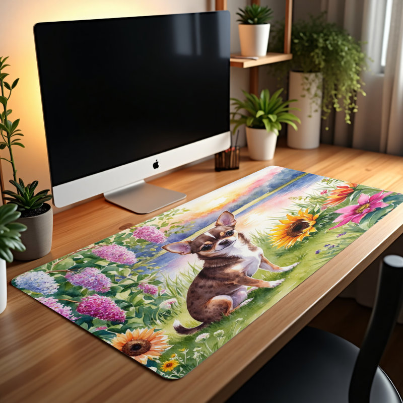 Polyester Desk Pad, 23.6x13.8