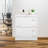 White Lateral Filing Cabinet With 2 Locking Drawers For Legal/Letter/A4/F4 Documents, Space-Saving And Durable Office Storage Solution