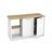 59" Long Kitchen Island with Open and Closed Storage Kitchen Cabinet with Interior Shelves, Modern Kitchen Prep Table, Dining Table, Bar Table for Kitchen and Dining Room-588765685