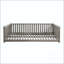 Balancelle de jardin simple minimaliste avec structure en bois d'acacia et design incliné - gris-129584780
