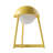 HELMET Rechargeable Cordless LED Table Lamp, 3-Levels Brightness Touch Sensor Control, Citrone-1826477630