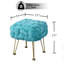 43.2cm Wide Square Standard Ottoman-1304049482