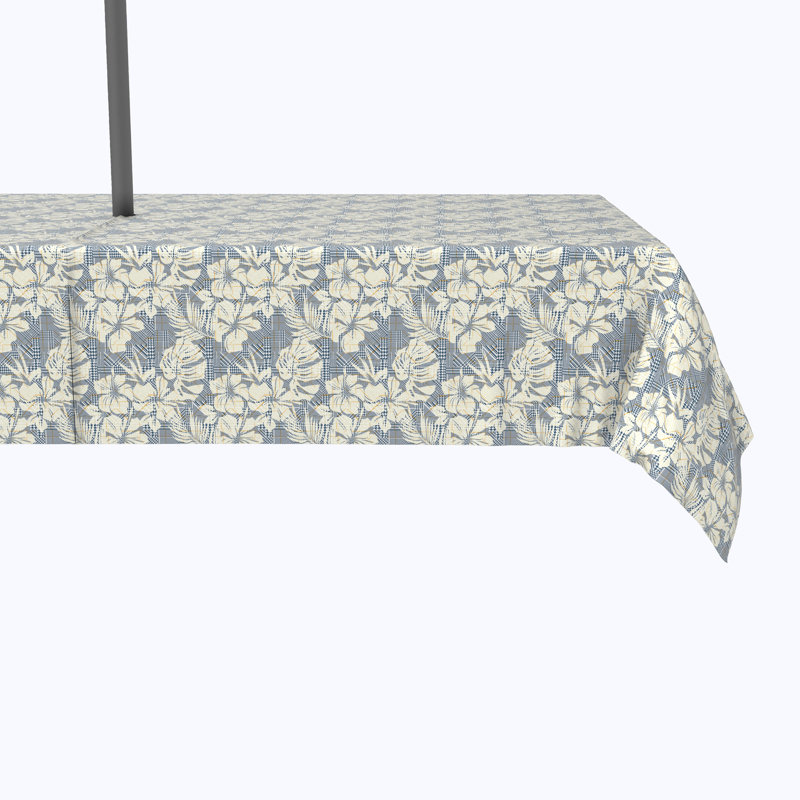 Hibiscus Tablecloth, 104" x 60"