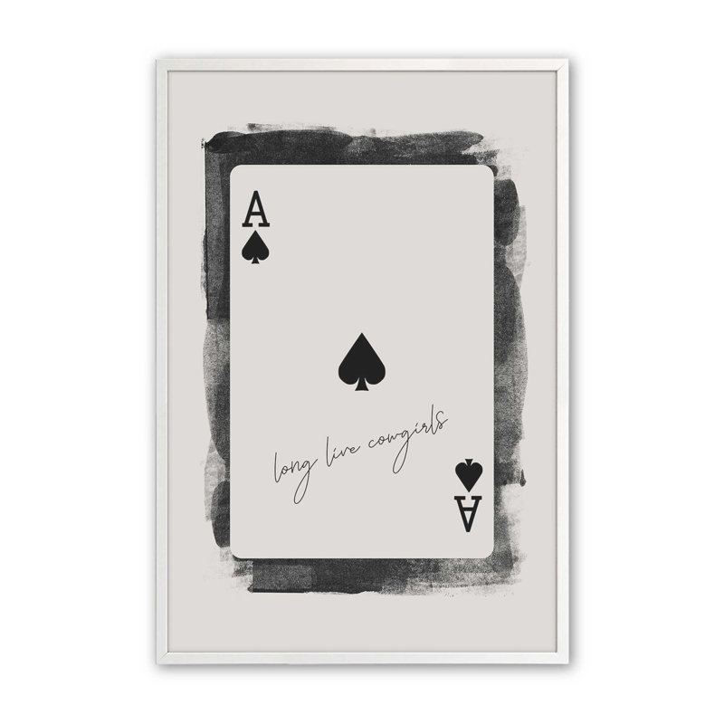 Impression de cartes monochromes occidentales, Blanc opaque, H 15 po x l 12 po