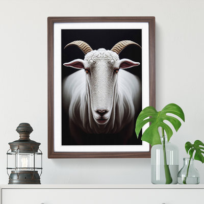 Profile Of A Sheep - Wall Art
