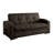 Full / Double 75'' Upholstered Tufted Convertible Sofa