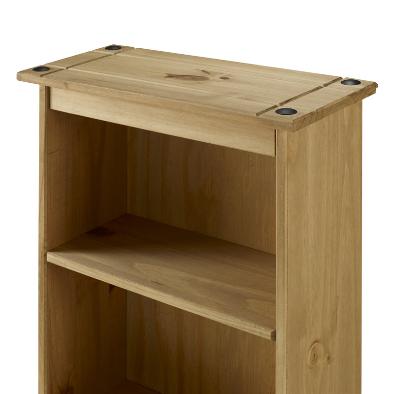 Palmea 104cm H x 46cm W Standard Bookcase, Antique Wax