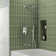 Pressure Balance Shower System 10" Rainfall Tub And Shower Faucet With Rough-In Valve