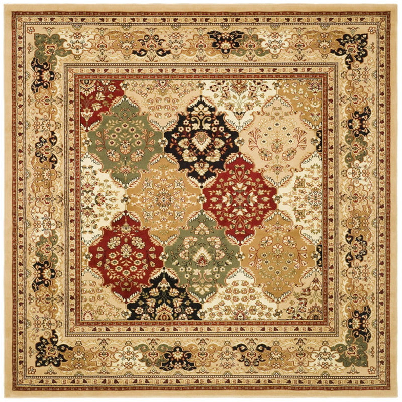 Tapis performance oriental Malayah, Carré 10 pi