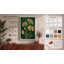 Golden Study Botanical - Wrapped Canvas-772488293-772488299
